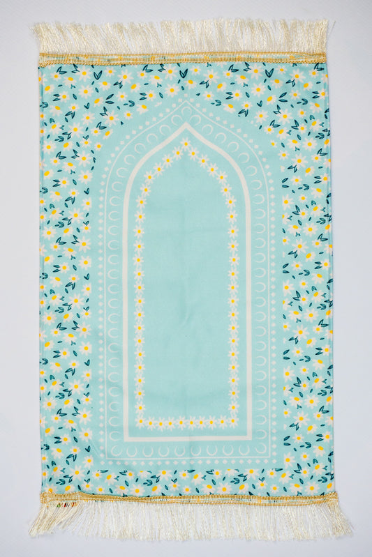 Baby blue prayer Mat